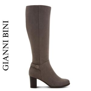 BERNINI BERNINI Adonnys Faux-Suede Tall Knee-High Boots